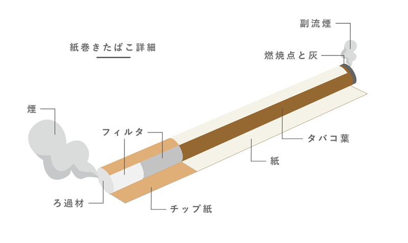 紙巻きタバコ詳細例